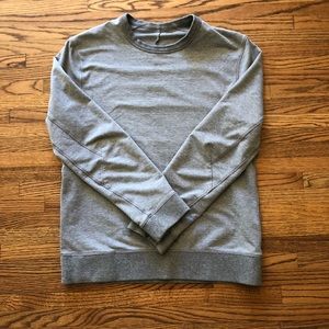 LULULEMON GRAY SWEATER WITH SIDE ZIPPER